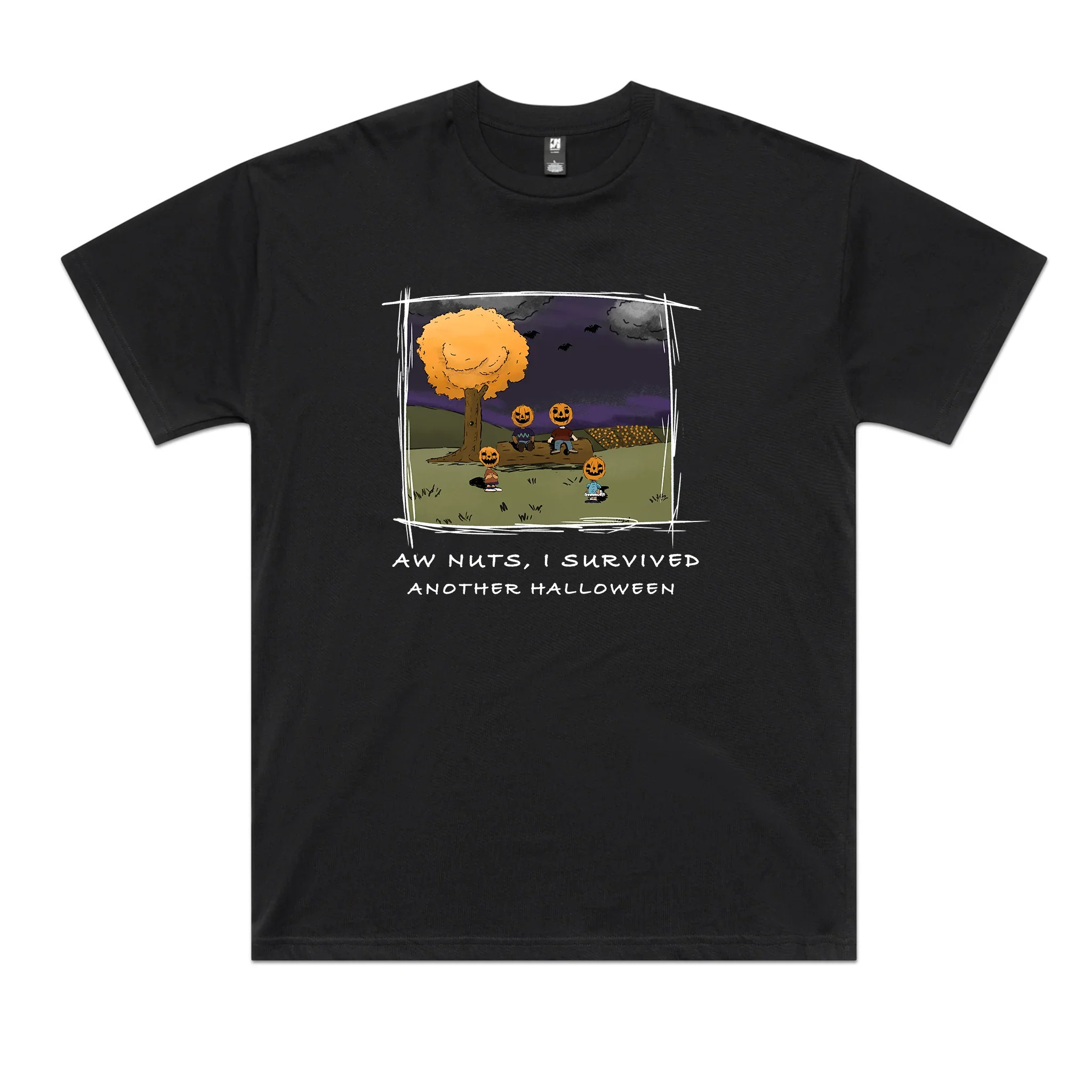 Aw Nuts Oversized Tee Hoodie, Sweatshirt | CiraTrend.com (Image 1)