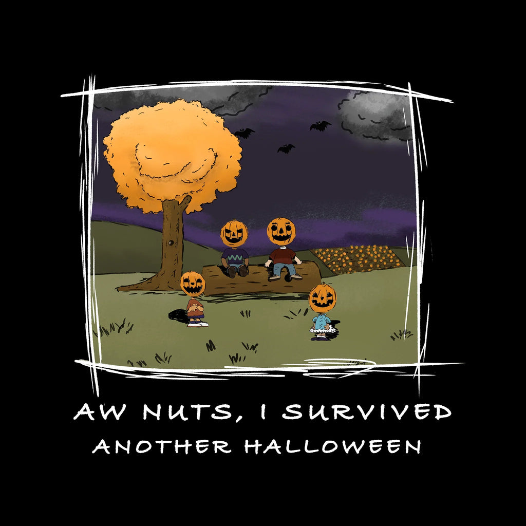 Aw Nuts Oversized Tee Hoodie, Sweatshirt | CiraTrend.com (Image 2)