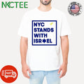Nyc stands with Israel rectangle shirt