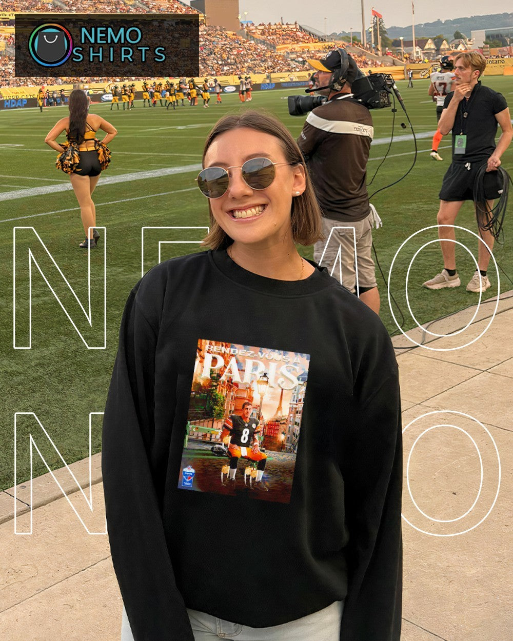 Aaron Rodgers Pittsburgh Steelers Rendez Vous A Paris NFL Game 2026 shirt
