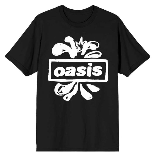 Oasis T-Shirt: Logo Splat