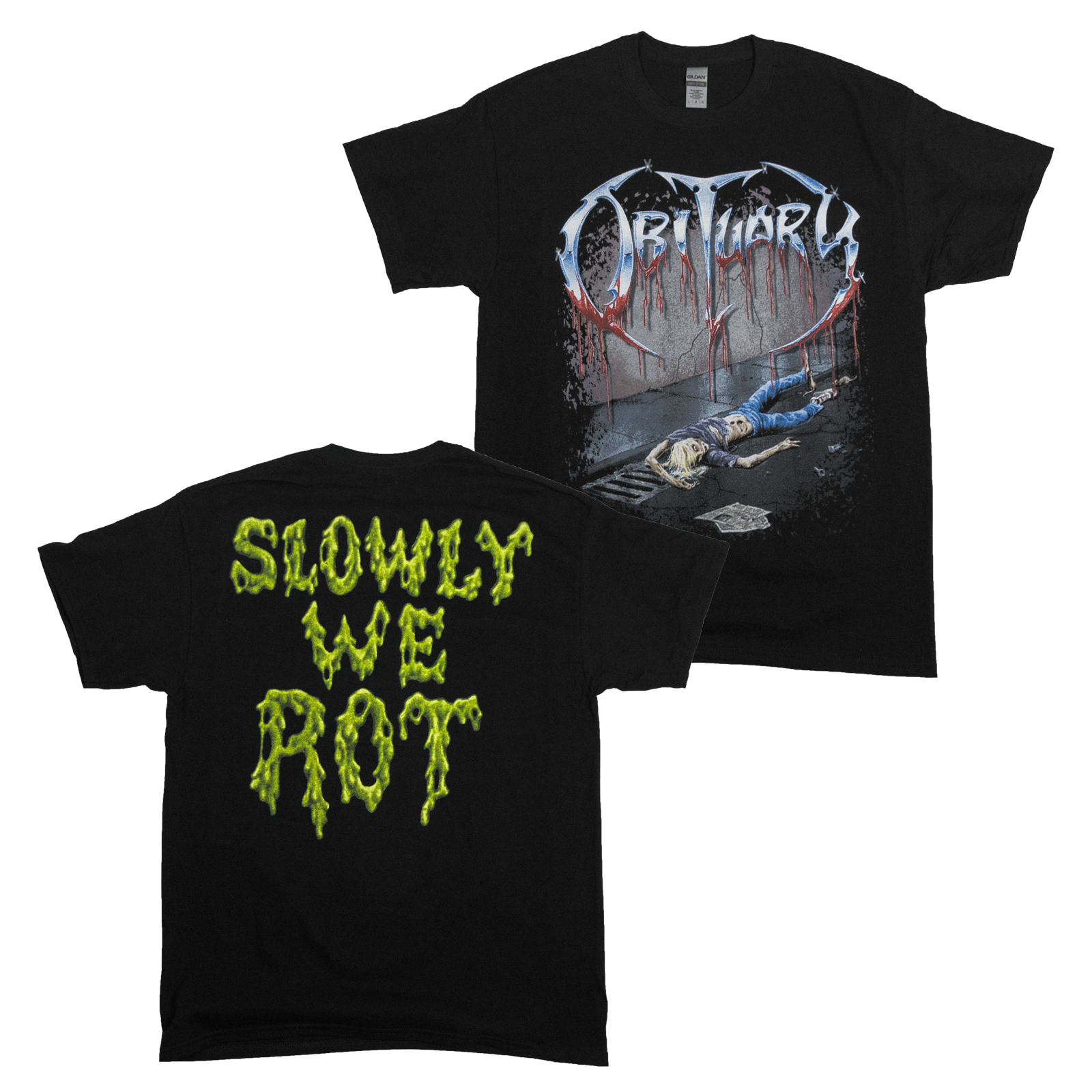 Obituary "Slowly We Rot" Shirt Hoodie, Sweatshirt | CiraTrend.com