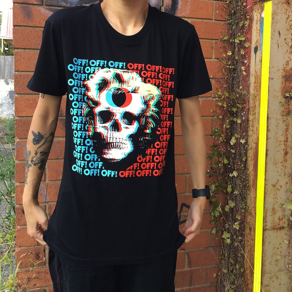 3D Skull T-Shirt (Black)