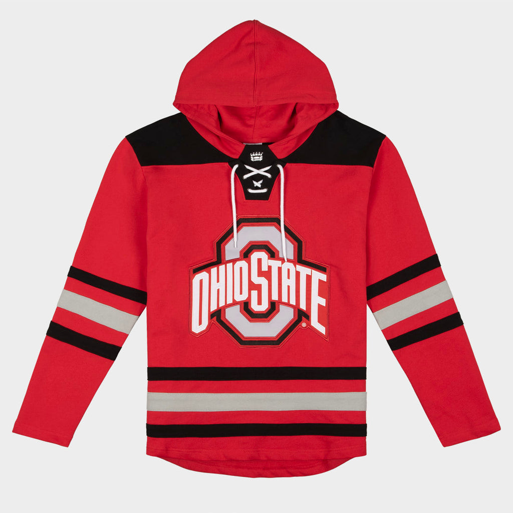 Ohio State Buckeyes Hockey Rinkside Hoodie Style001