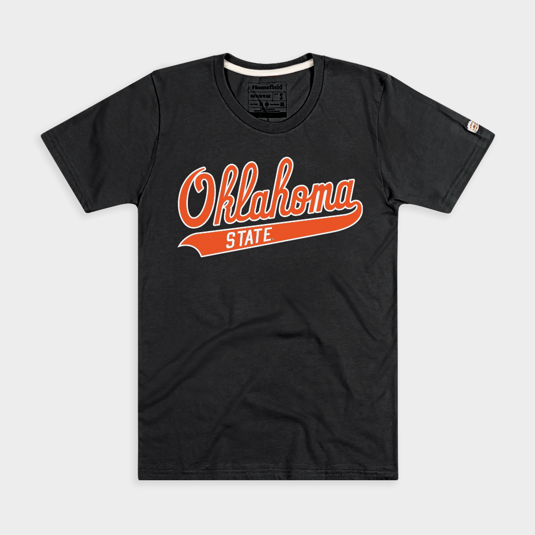 Oklahoma State Script Tee Style001