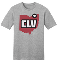 I Love Cleveland Location Tee Hoodie, Sweatshirt | CiraTrend.com