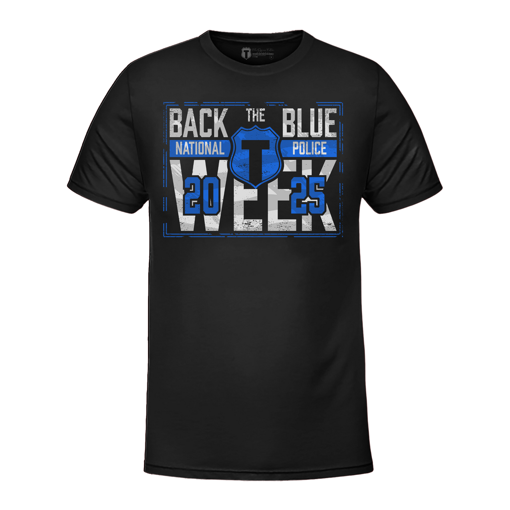 Back The Blue Police Commemorative T-Shirt - SIGNED Hoodie, Sweatshirt | CiraTrend.com (Image 2)
