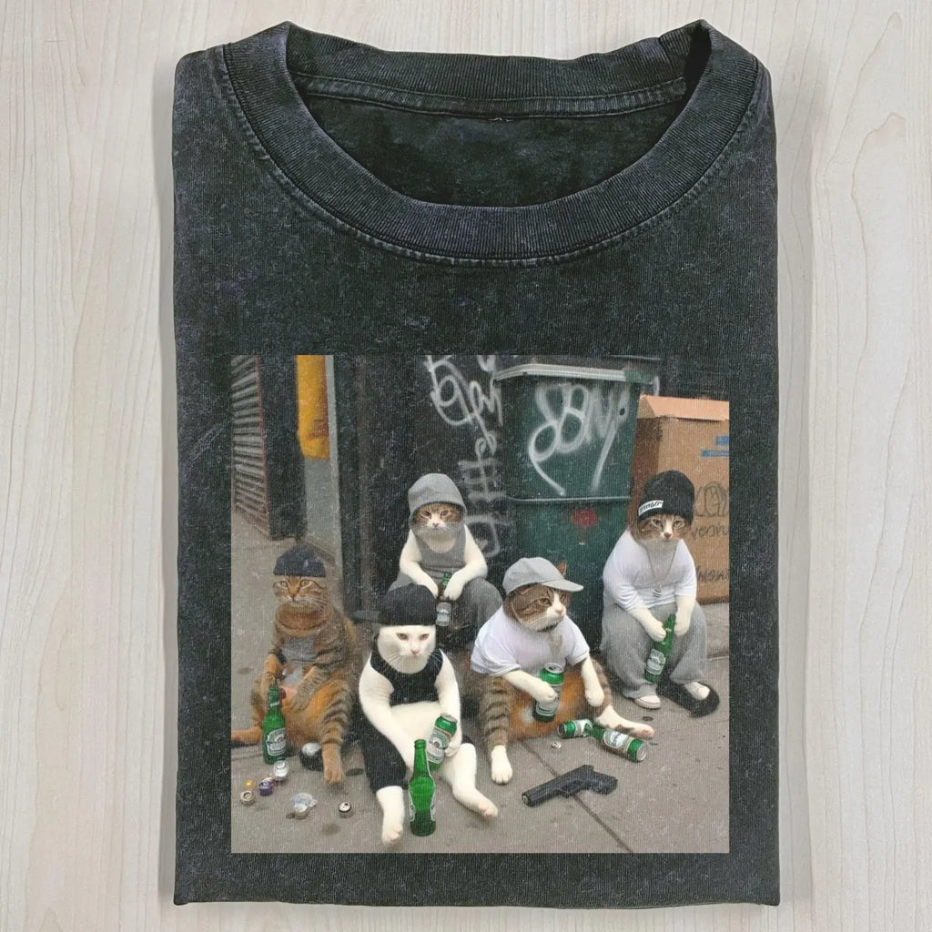 OUTLAW CAT 3.24 T-SHIRT Hoodie, Sweatshirt | CiraTrend.com (Image 4)
