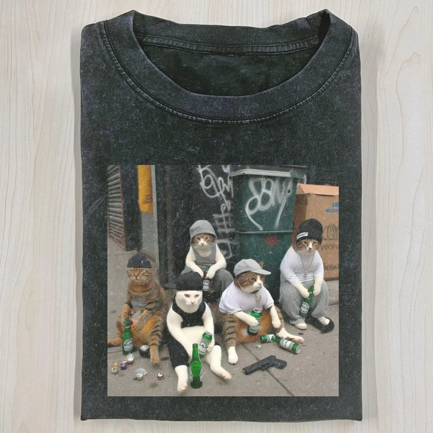 OUTLAW CAT 3.24 T-SHIRT Hoodie, Sweatshirt | CiraTrend.com (Image 4)