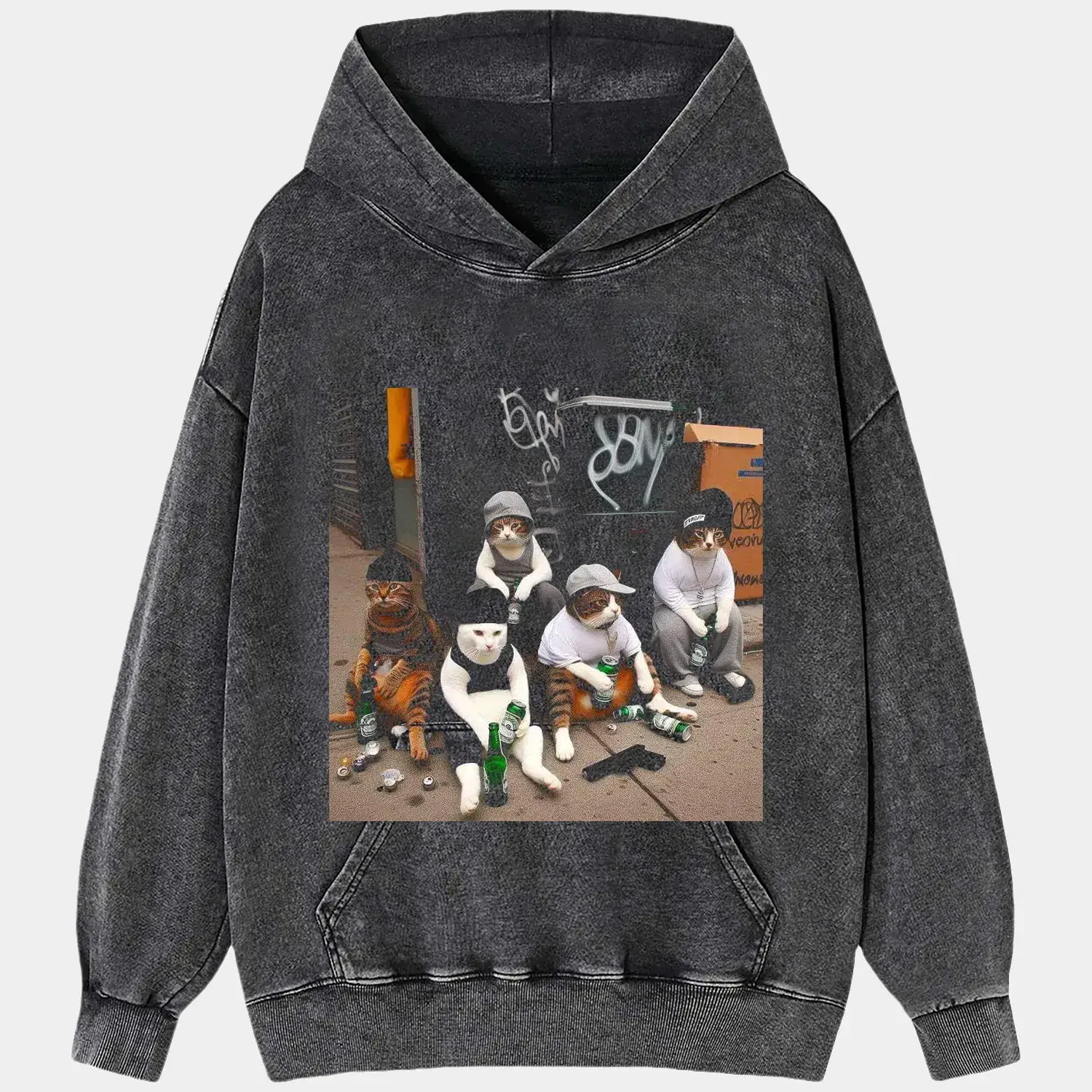 OUTLAW CAT TEE Hoodie, Sweatshirt | CiraTrend.com (Image 2)