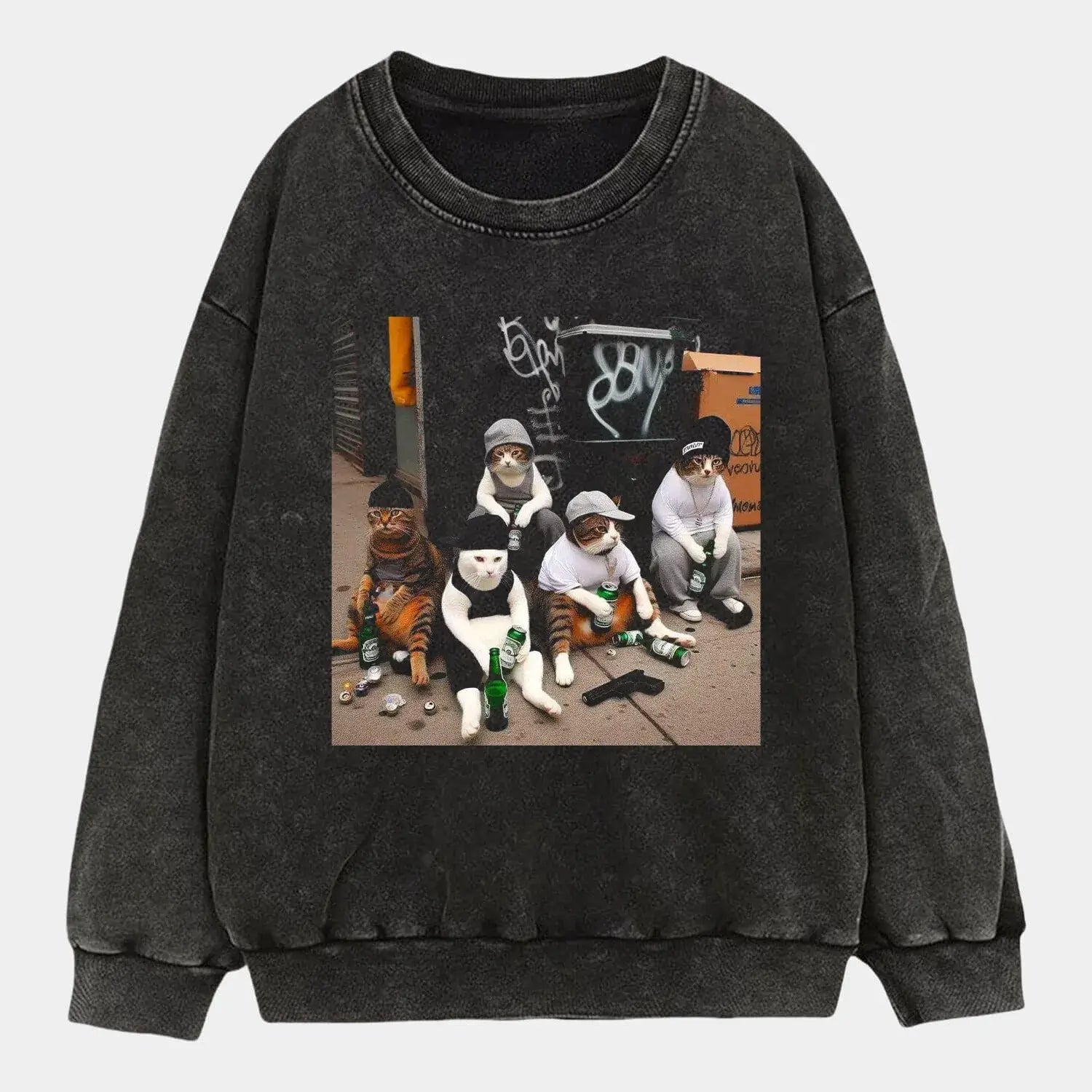OUTLAW CAT TEE Hoodie, Sweatshirt | CiraTrend.com (Image 5)