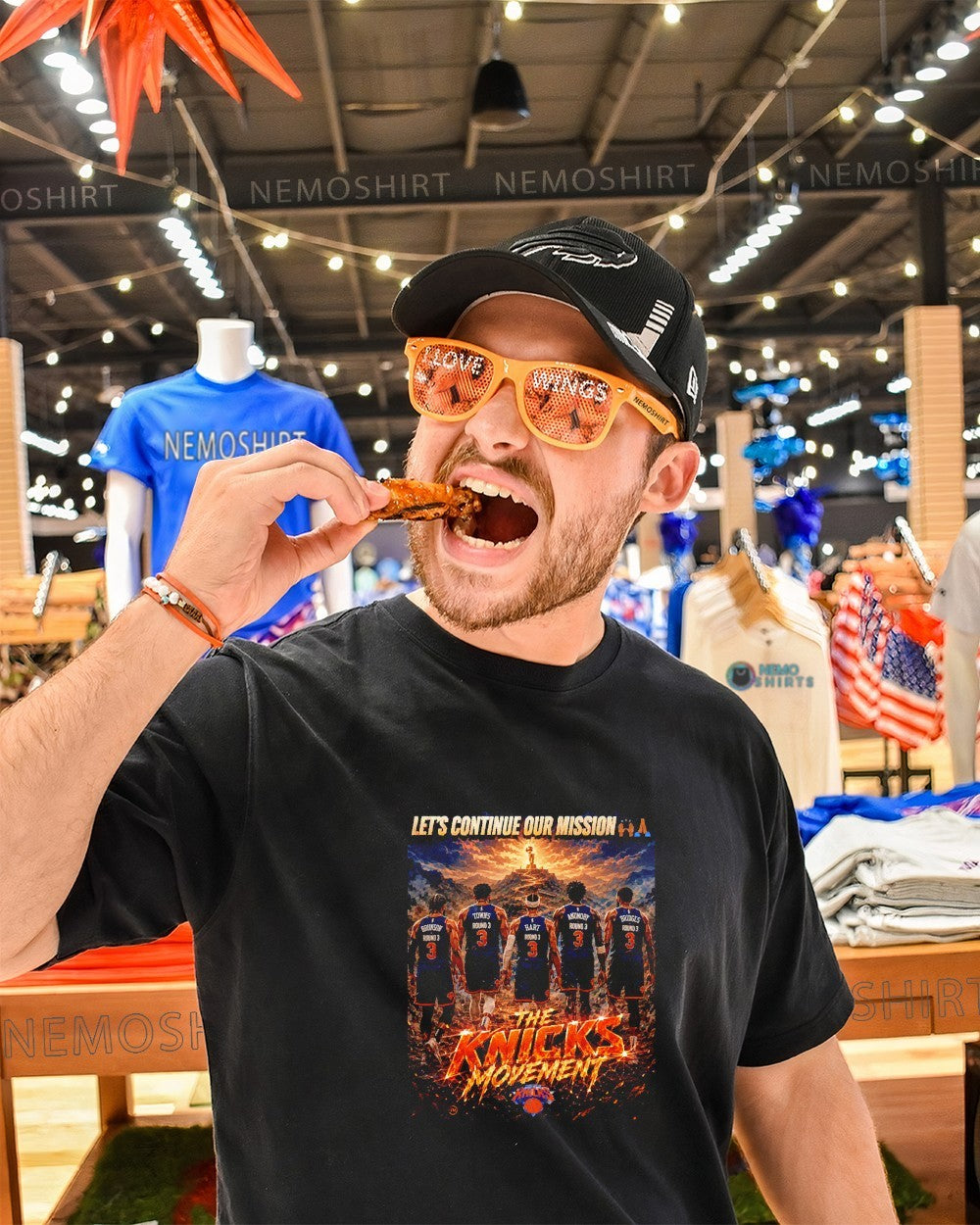 Let’s continue our mission the New York Knicks movement shirt