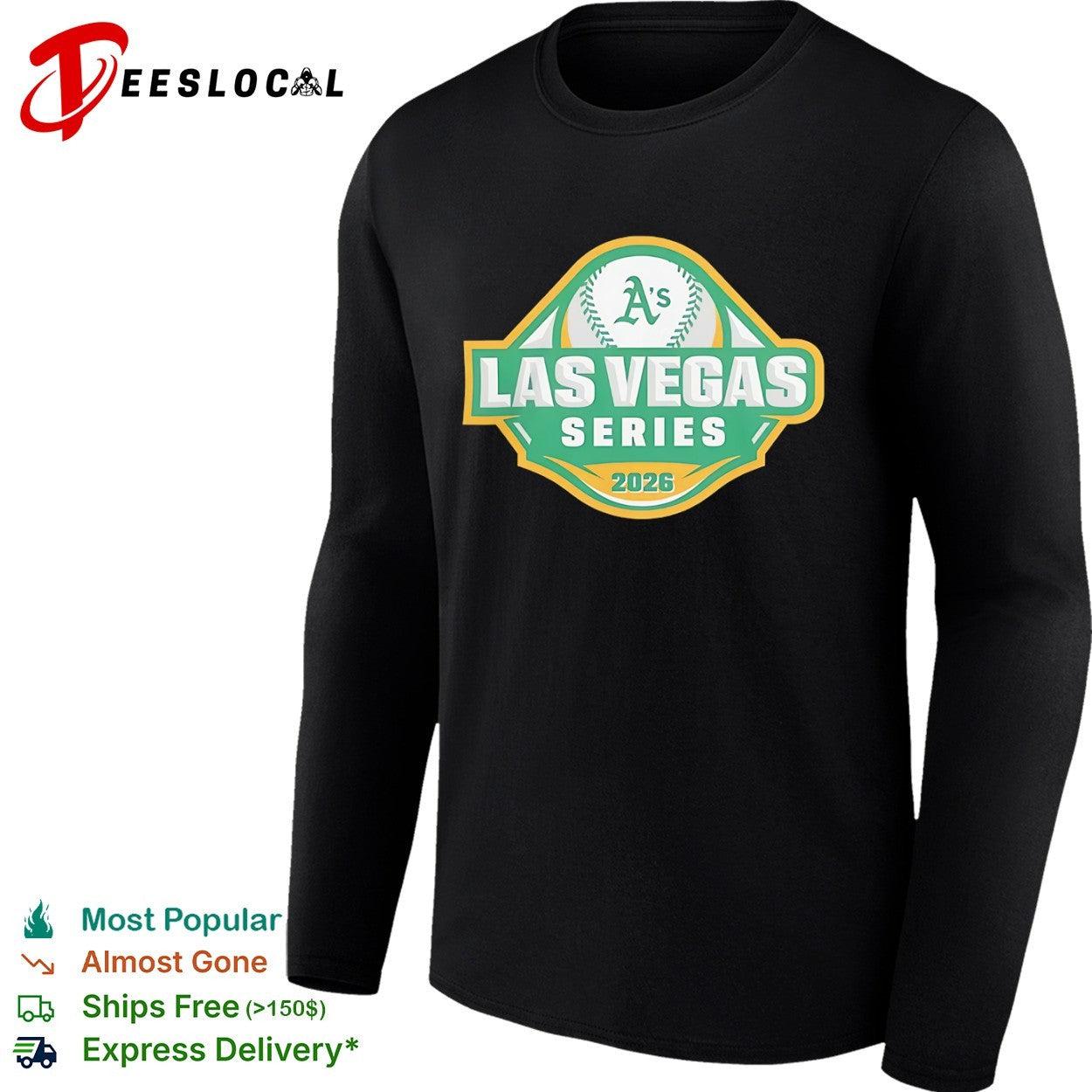 Oakland Athletics Las Vegas Series 2026 Logo Major League Baseball Team shirt