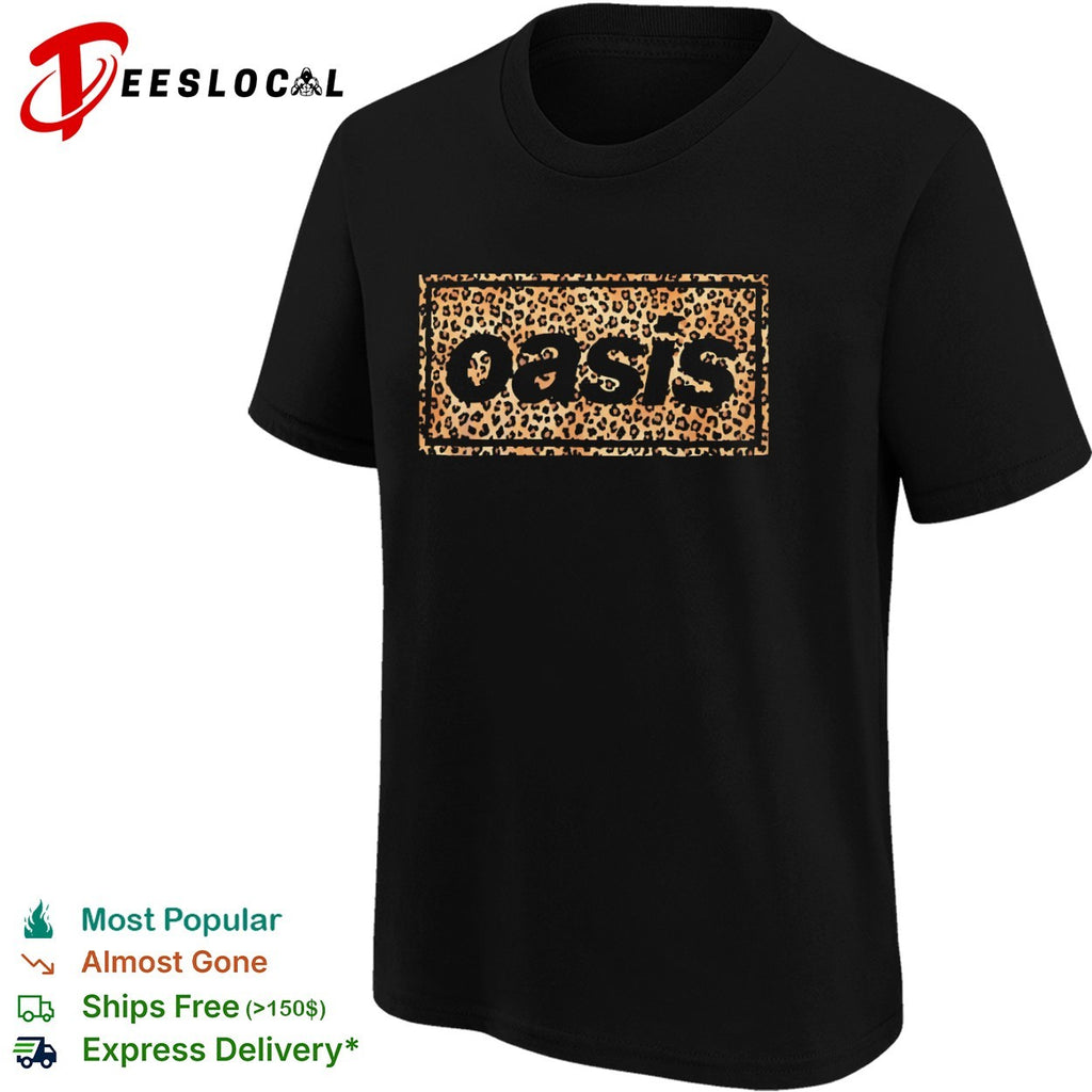 Oasis Band Leopard shirt