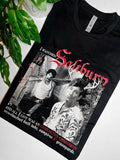 Obsessed With Saltburn Fan shirt, white and red ink, unisex shirt. Hoodie, Sweatshirt | CiraTrend.com