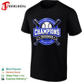 Ocean Springs Greyhounds Champions Freshman 2026 Back to Back baseball logo shirt