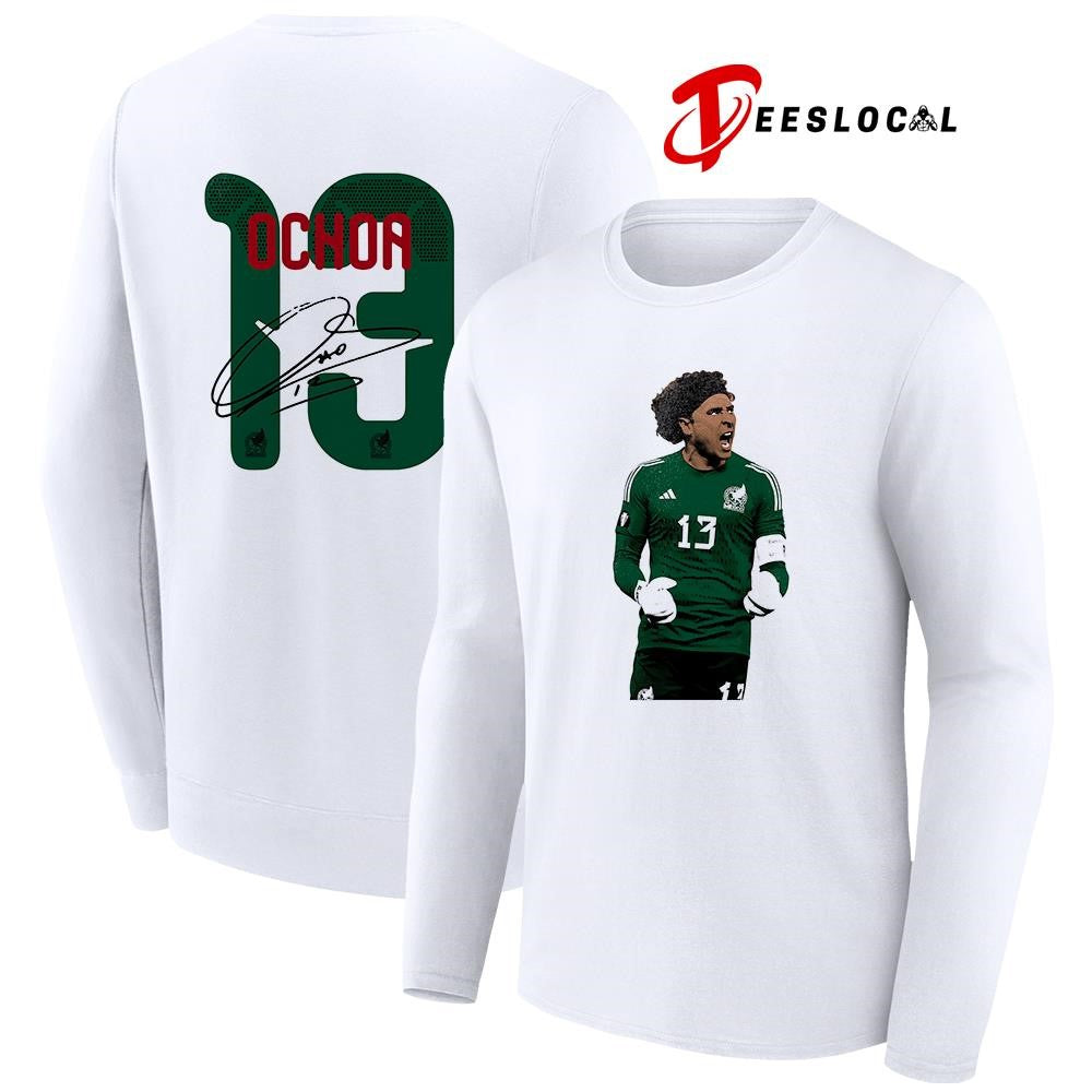 Ochoa World Cup name and number signature shirt