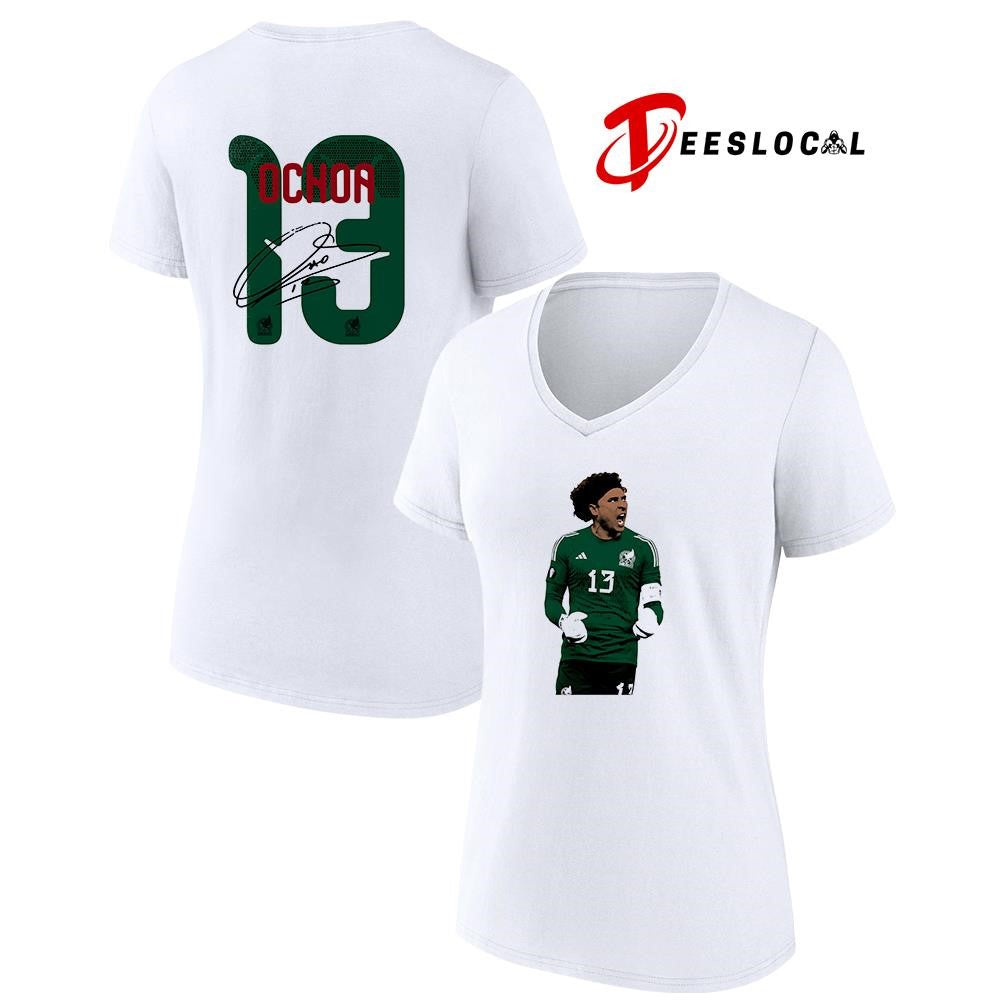 Ochoa World Cup name and number signature shirt