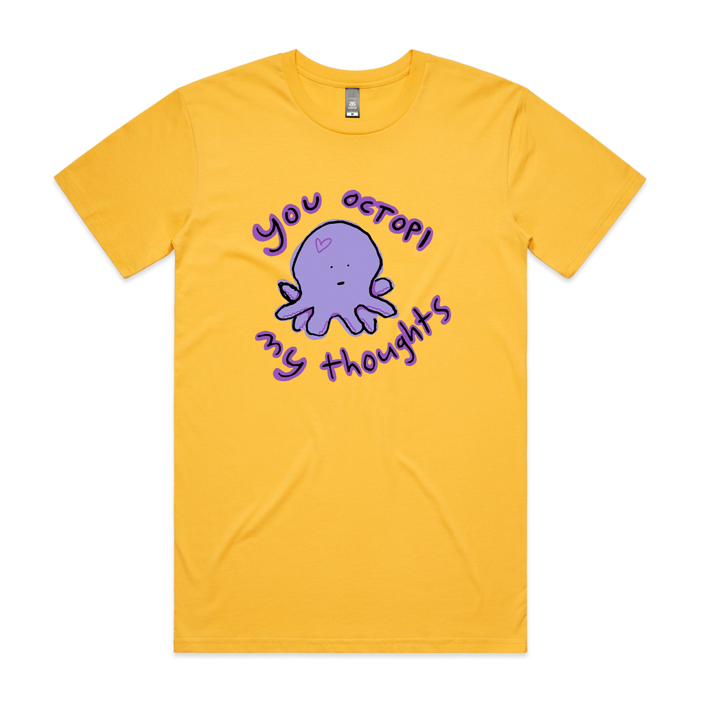 Octopi My Thoughts Tee Hoodie, Sweatshirt | CiraTrend.com (Image 1)