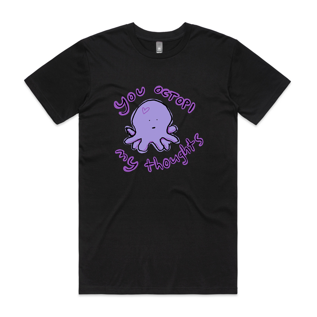 Octopi My Thoughts Tee Hoodie, Sweatshirt | CiraTrend.com (Image 2)