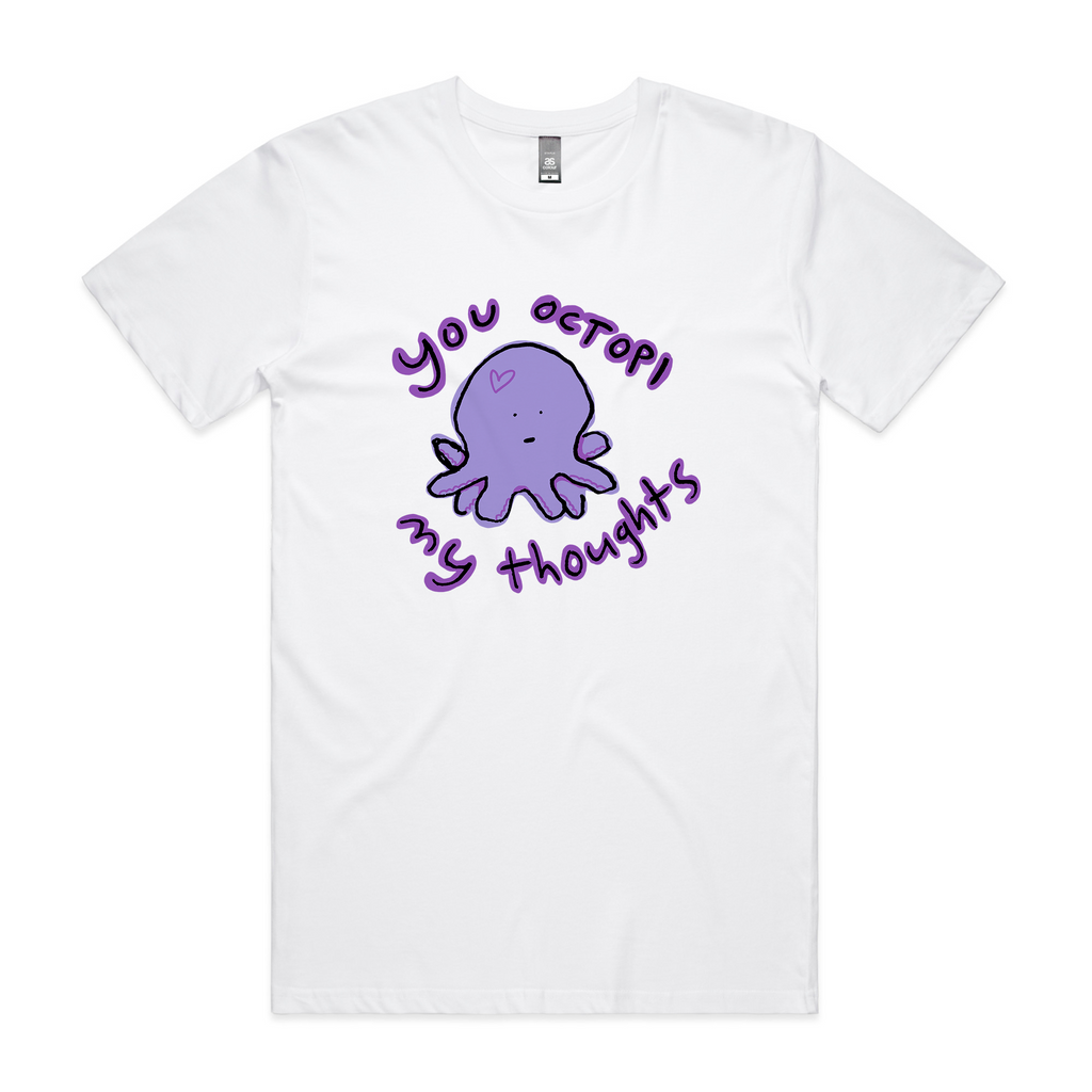 Octopi My Thoughts Tee Hoodie, Sweatshirt | CiraTrend.com (Image 3)