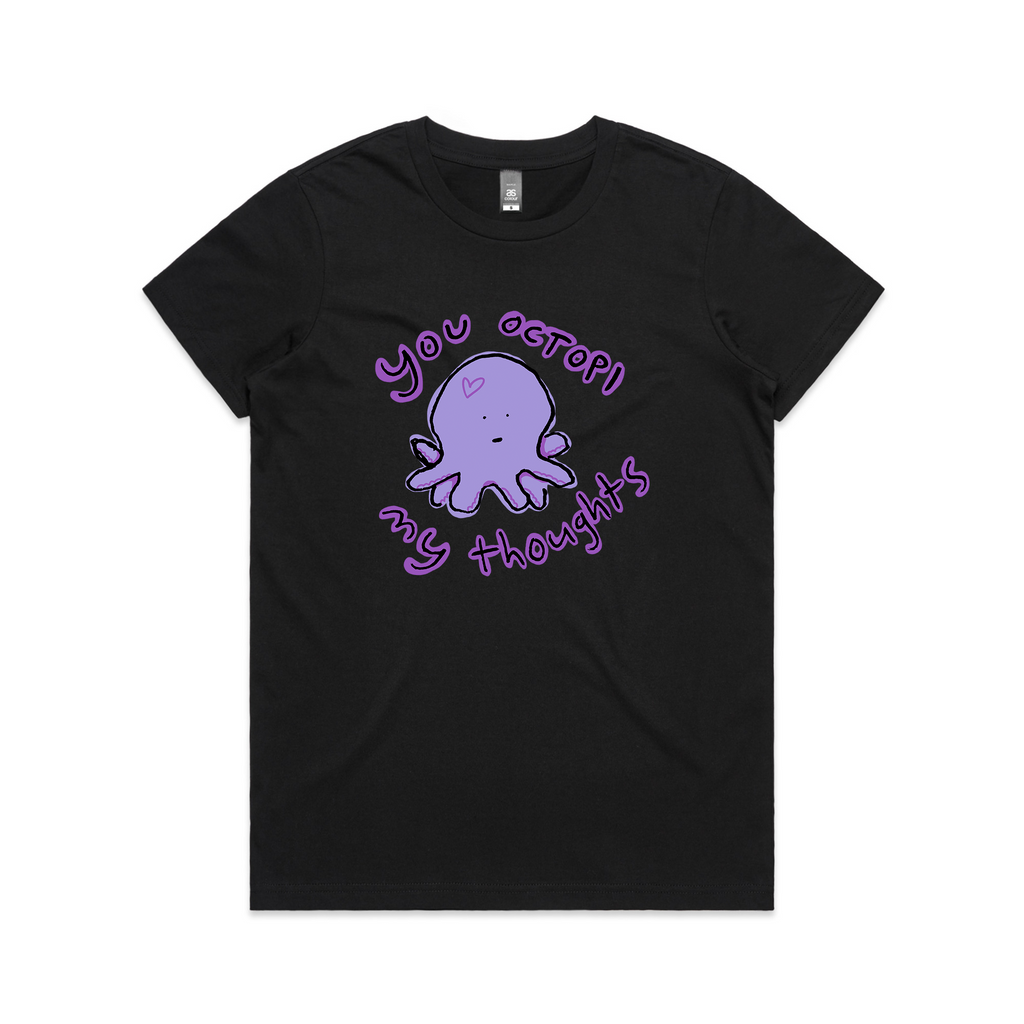 Octopi My Thoughts Tee Hoodie, Sweatshirt | CiraTrend.com (Image 5)