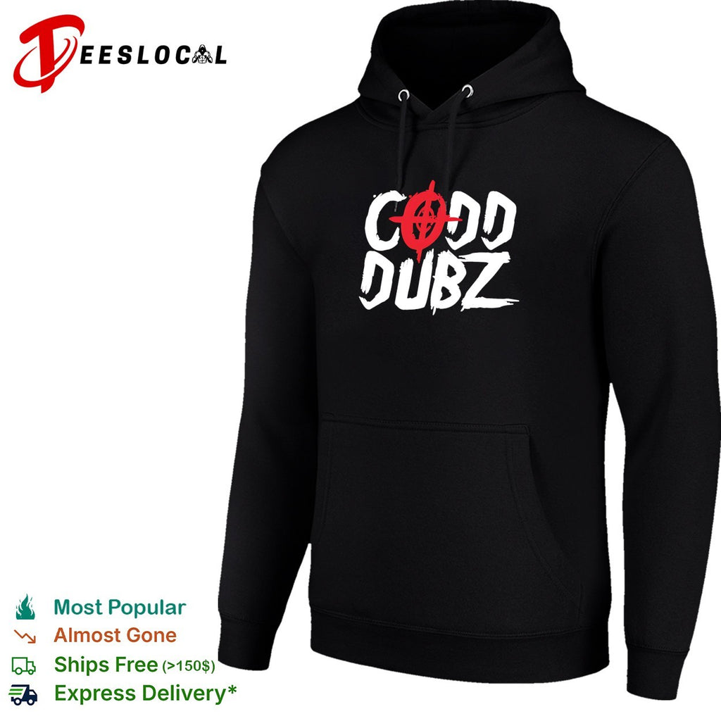 Odd Dubz red cross logo street shirt