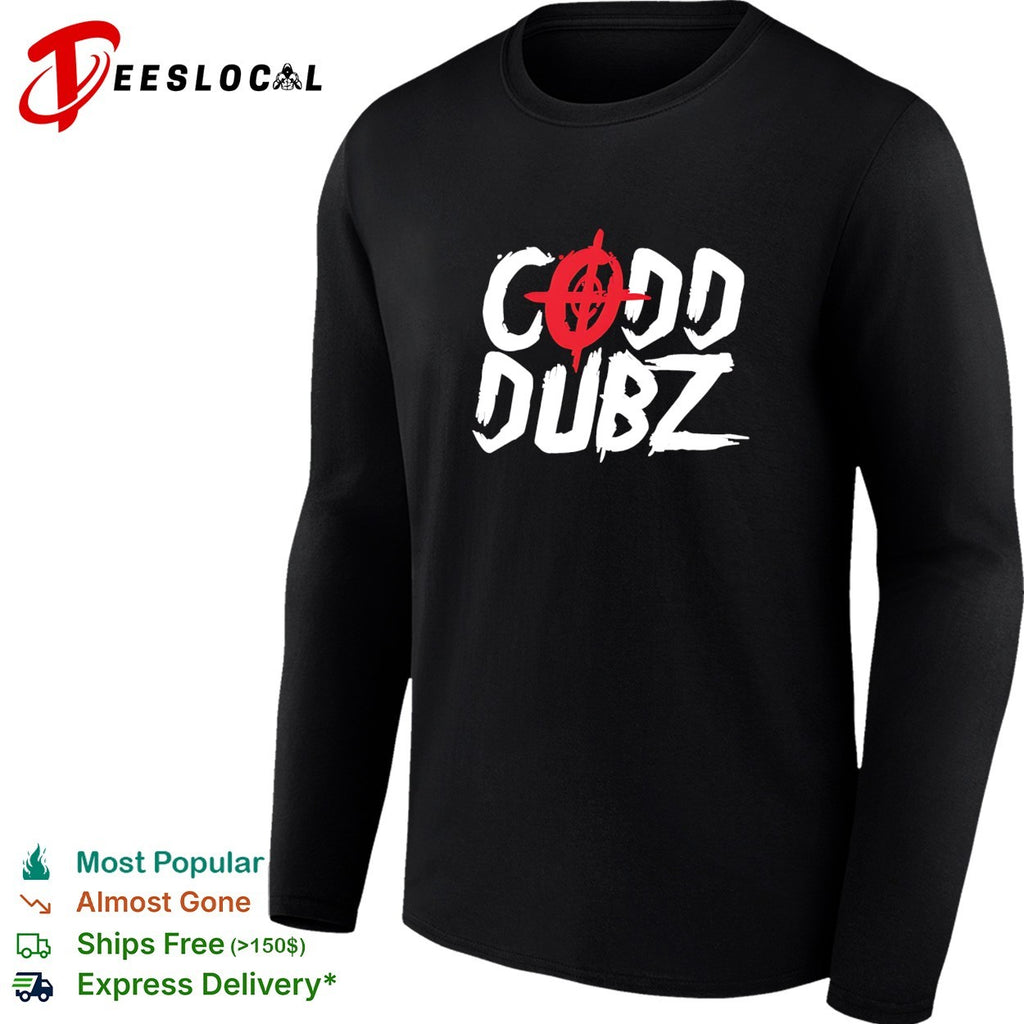 Odd Dubz red cross logo street shirt