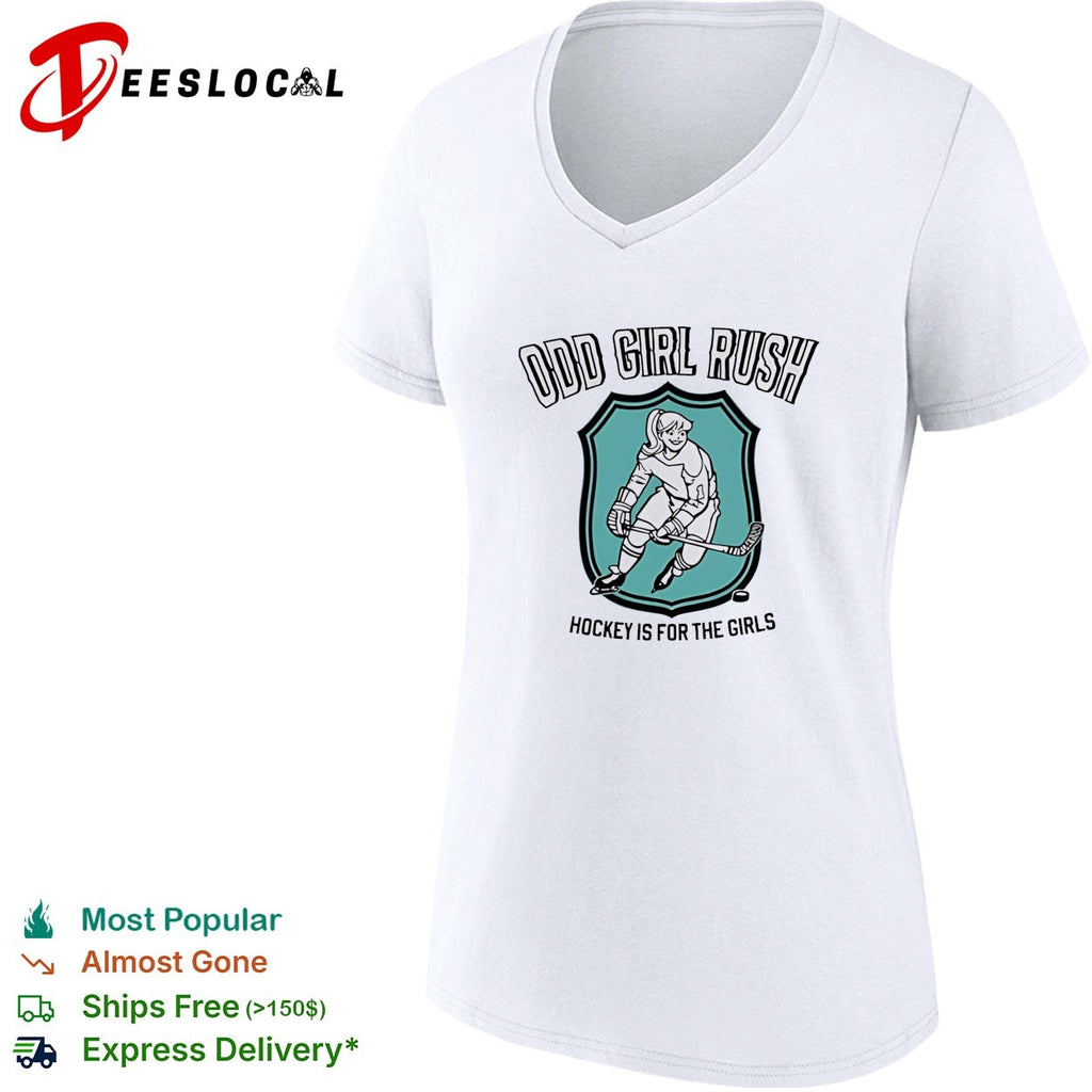 Odd Girl Rush Hockey Is for the Girls shirt
