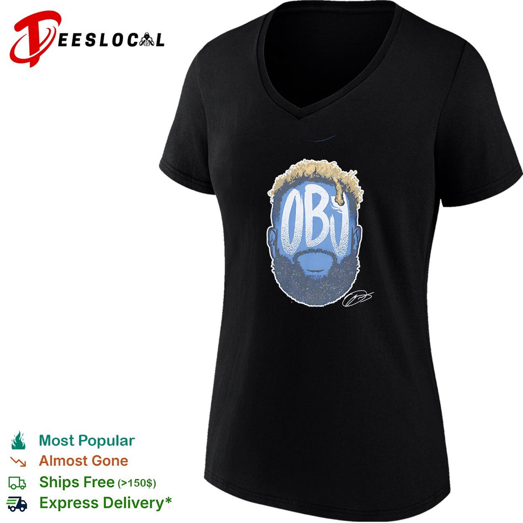 Odell Beckham Jr. New York Giants Player signature big head shirt