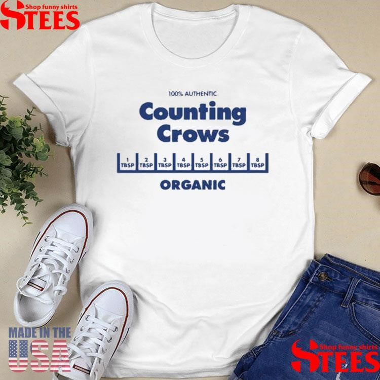 100 % Authentic Counting Organic Crows Butter Label Shirts