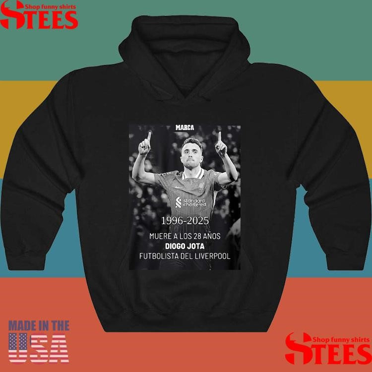 1996-2025 Muere A Los 28 Anos Diogo Jota Futbolista Del Liverpool T-shirt
