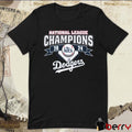 2024 Los Angeles Dodgers MLB NLCS National League Champions Franklin Vintage t-shirt