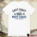 2024 Los Angeles Dodgers vs. New York Yankees East Coast MLB World Series West Coast Vintage t-shirt