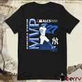 2024 New York Yankees Giancarlo Stanton MLB American League Championship Series MVP Name and Number t-shirt