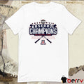 2025 Big 12 Baseball Conference Tournament Champions Arlington Texas Arizona Wildcats Logo t-shirt