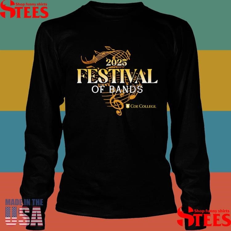 2025 Coe College Festival Of Bands Shirts