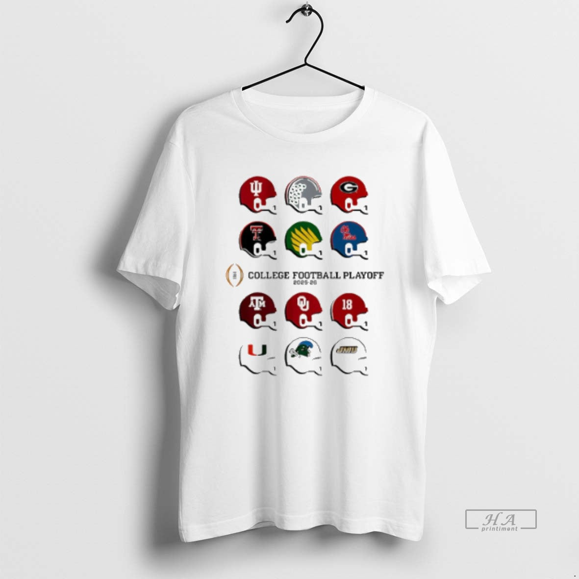 Official 2025 College Football Playoff Field Toy Team Helmets T-Shirts, Hoodie, Sweatshirt | CiraTrend.com