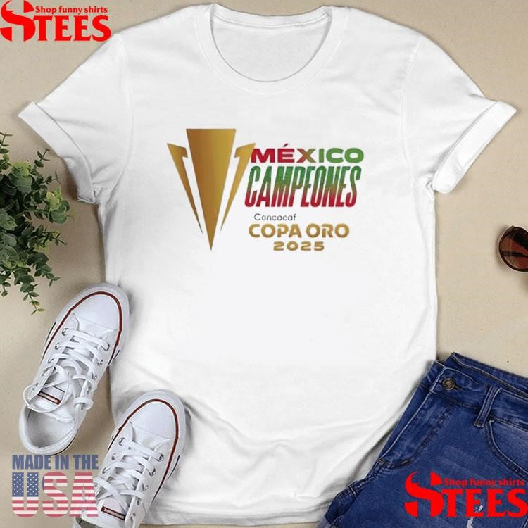 2025 Concacaf Mexico Gold Cup Champions T-shirt