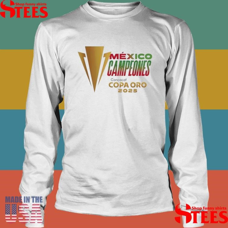 2025 Concacaf Mexico Gold Cup Champions T-shirt