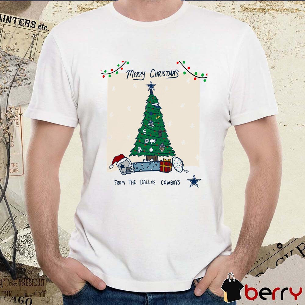 2025 Merry Christmas From The Dallas Cowboys t-shirt