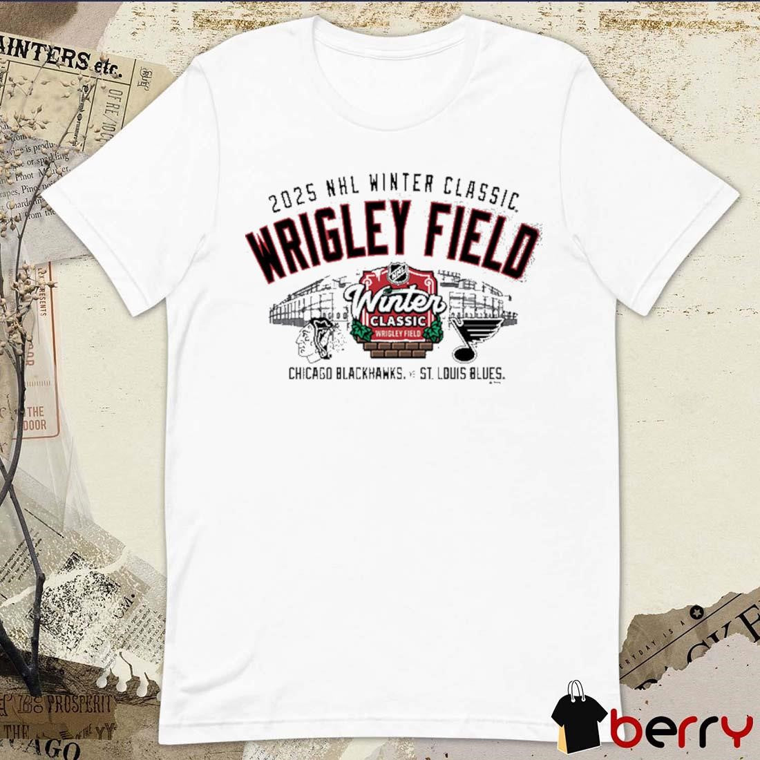 2025 NHL Winter Classic Wrigley Field Chicago Blackhawks Vs St. Louis Blues t-shirt