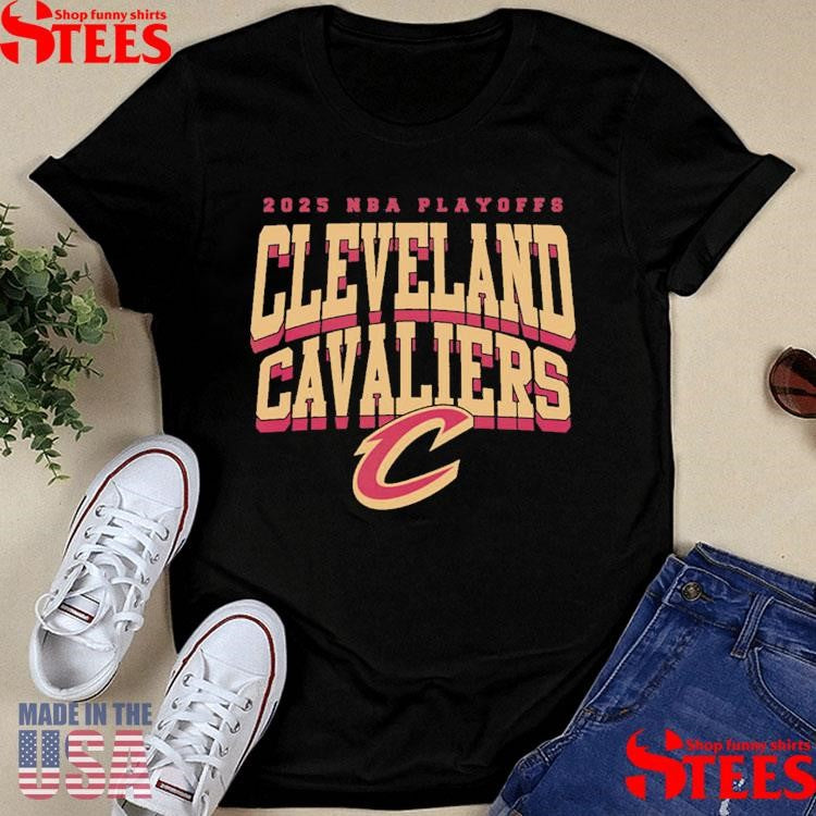 2025 Nba Playoffs Cleveland Cavaliers Playoffs Script C Shirts