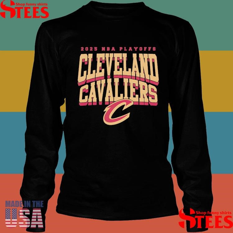 2025 Nba Playoffs Cleveland Cavaliers Playoffs Script C Shirts