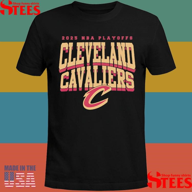 2025 Nba Playoffs Cleveland Cavaliers Playoffs Script C Shirts