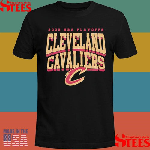 2025 Nba Playoffs Cleveland Cavaliers Playoffs Script C Shirts