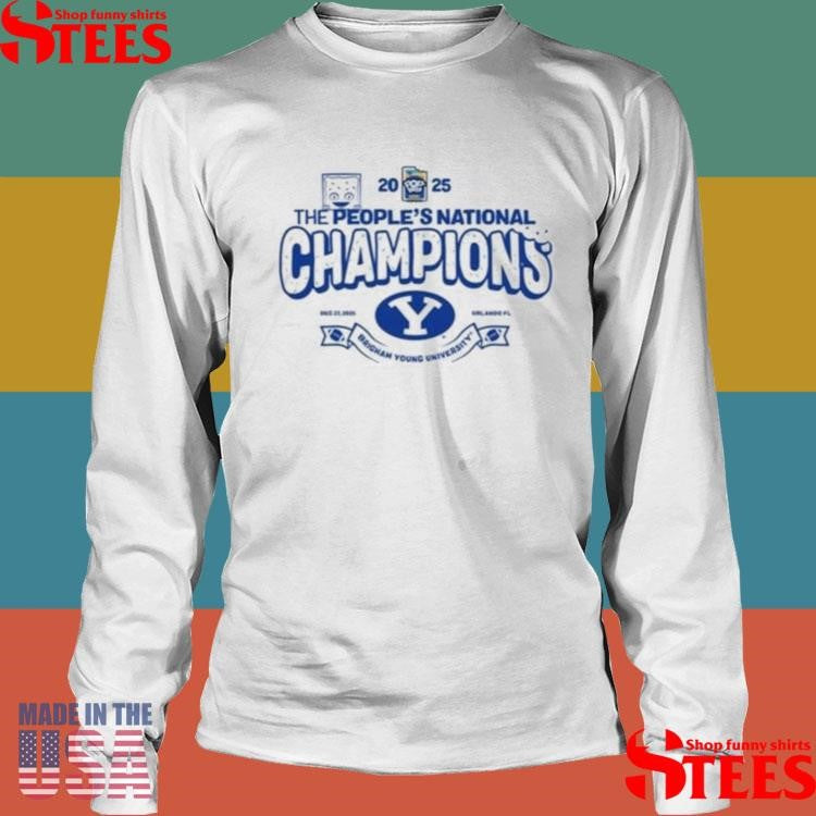 2025 Pop Tarts The People’s National Champions Byu T-shirt