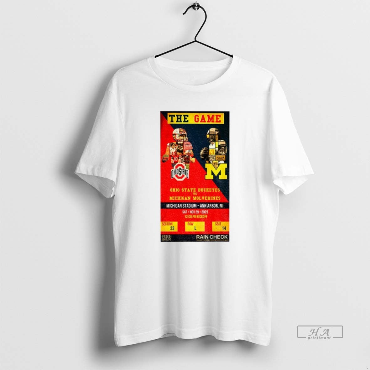 Official 2025 Rivalry Game Ticket Victory Over Michiganohio State Vs Michigan T-Shirts, Hoodie, Sweatshirt | CiraTrend.com
