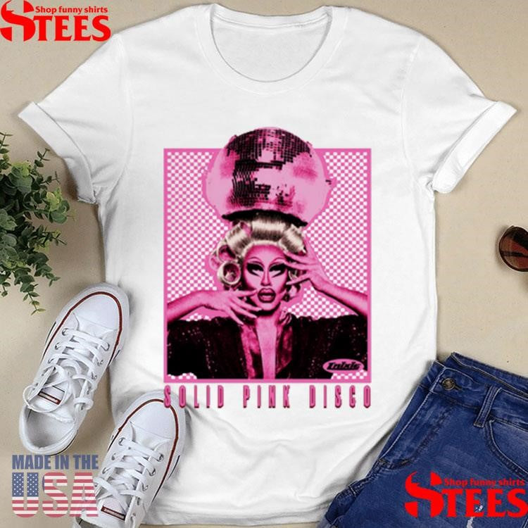 2025 Solid Pink Disco Tour 2025 T-shirt