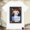 2025 Topps Chrome Derek Jeter New York Yankees Topps Certified Autograph Issue Signature Poster t-shirt